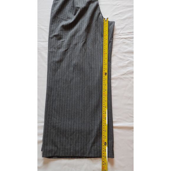 Zara Gray Pinstripe Jumpsuit - Picture 12 of 13